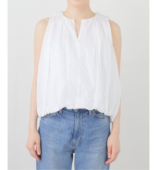  「【洗える】ne Quittez pas/ヌキテパ BALLOON TOP」|シャツ・ブラウス|