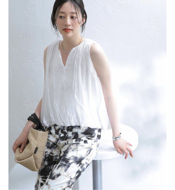  「【洗える】ne Quittez pas/ヌキテパ BALLOON TOP」|シャツ・ブラウス|