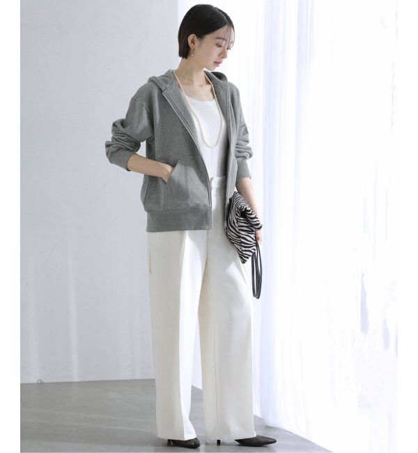  「《WEB限定》【洗える】裏毛ZIPパーカー」|パーカー|