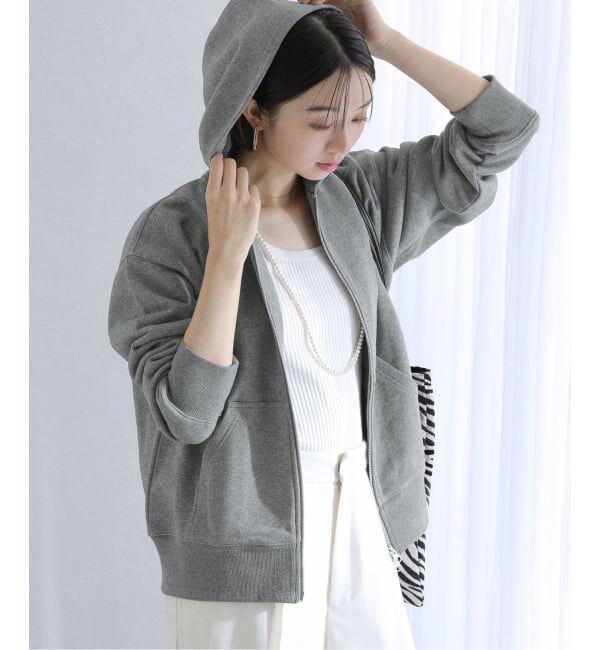  「《WEB限定》【洗える】裏毛ZIPパーカー」|パーカー|