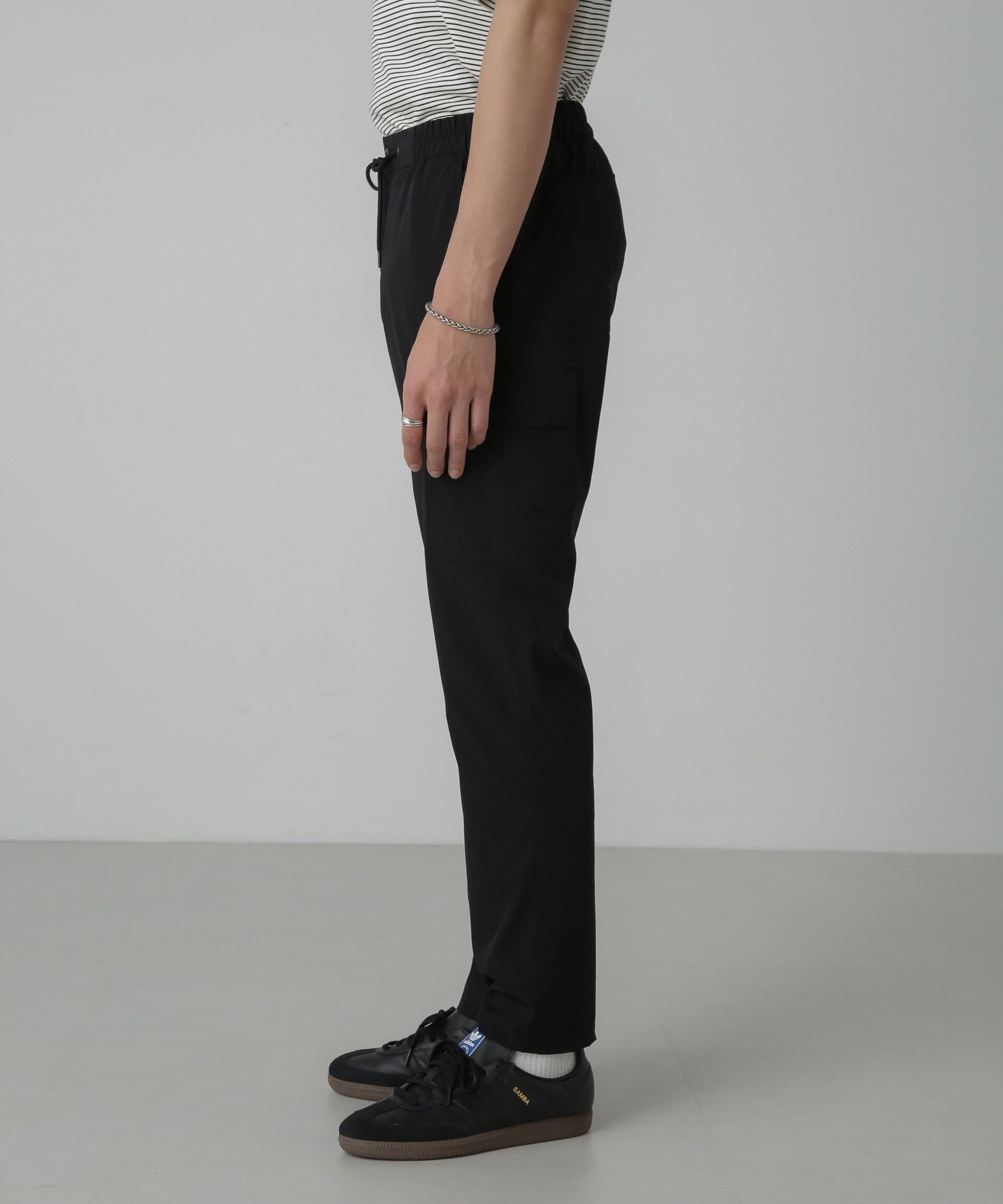 nano･universe「「N trousers」スリムストレッチ カーゴパンツ」|チノ|