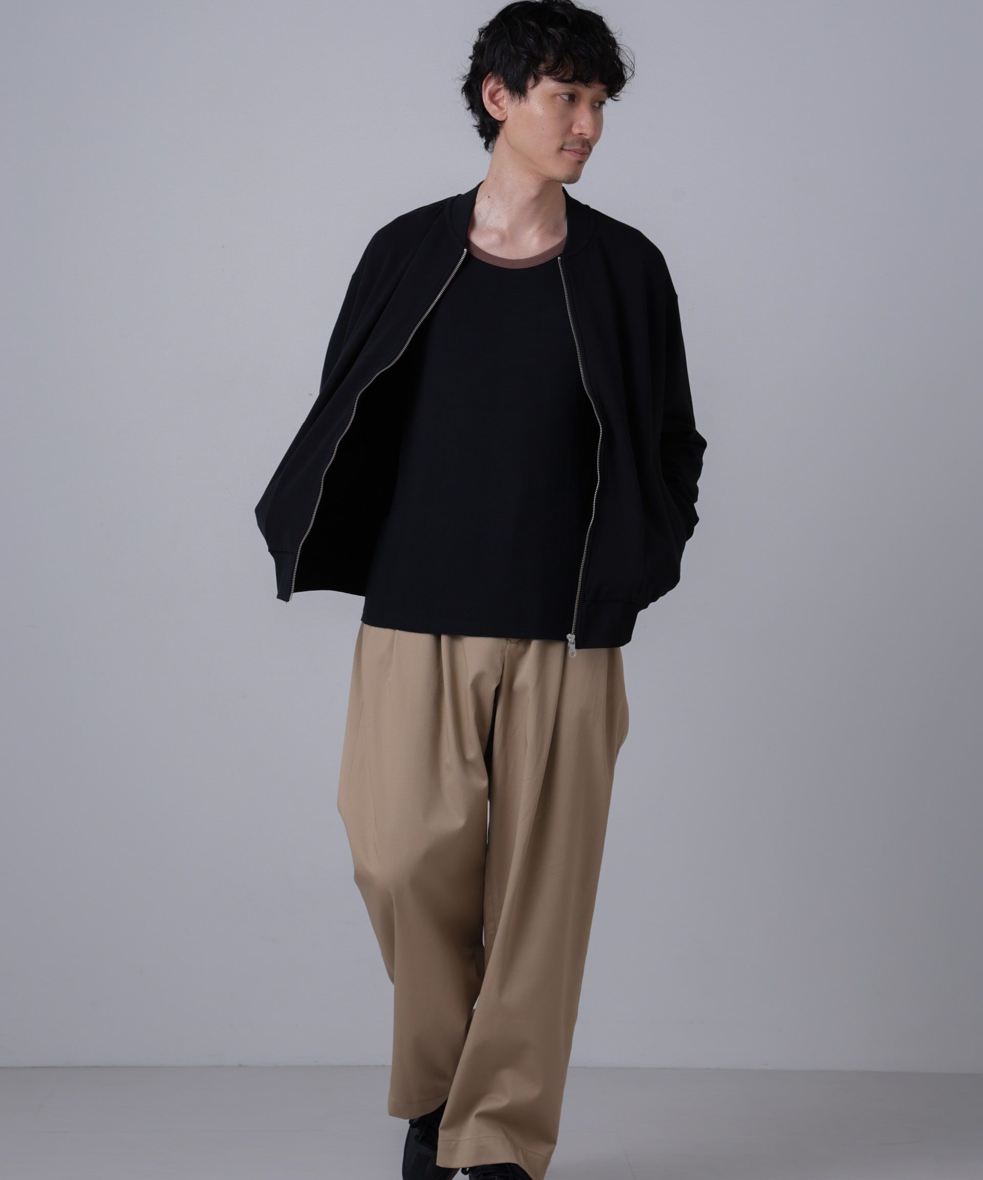 nano･universe「「NJ/CLUB」PARKSTOCK MILLER別注 パネルリブタンクトップ」|Tシャツ・カットソー|