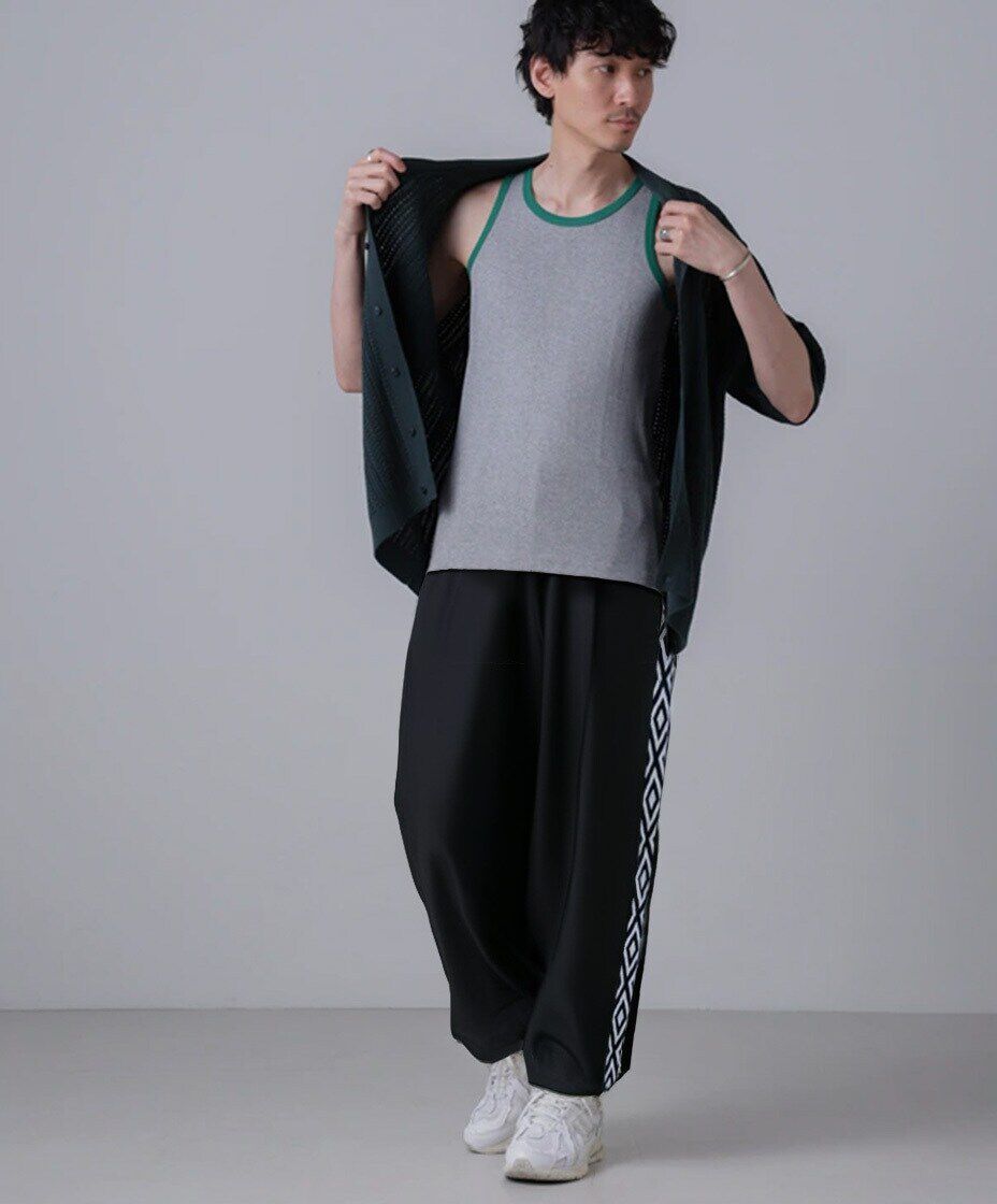 nano･universe「「NJ/CLUB」PARKSTOCK MILLER別注 パネルリブタンクトップ」|Tシャツ・カットソー|