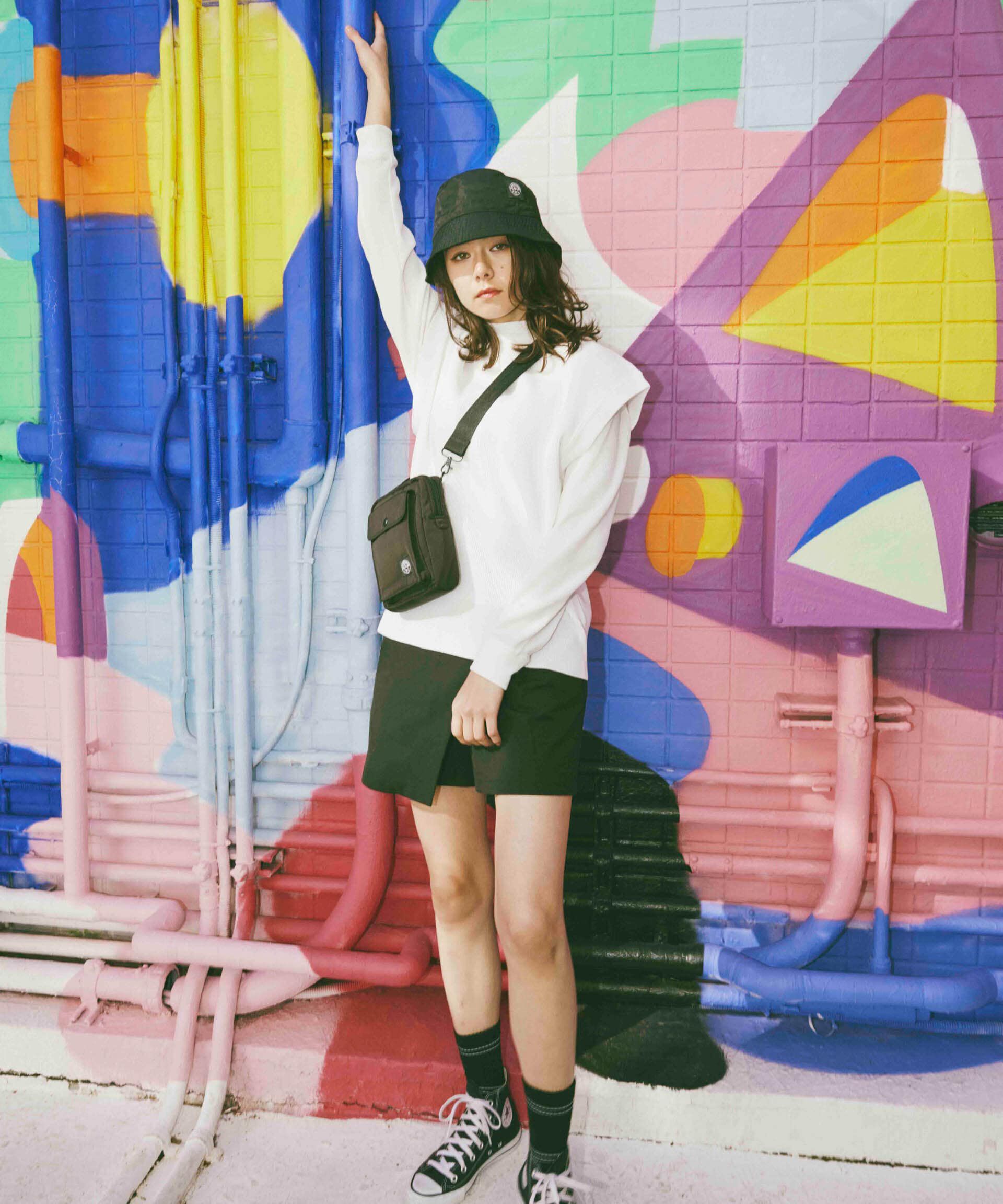 nano･universe「nano universe GOLF/サーマルモックネック長袖シャツ」|Tシャツ・カットソー|