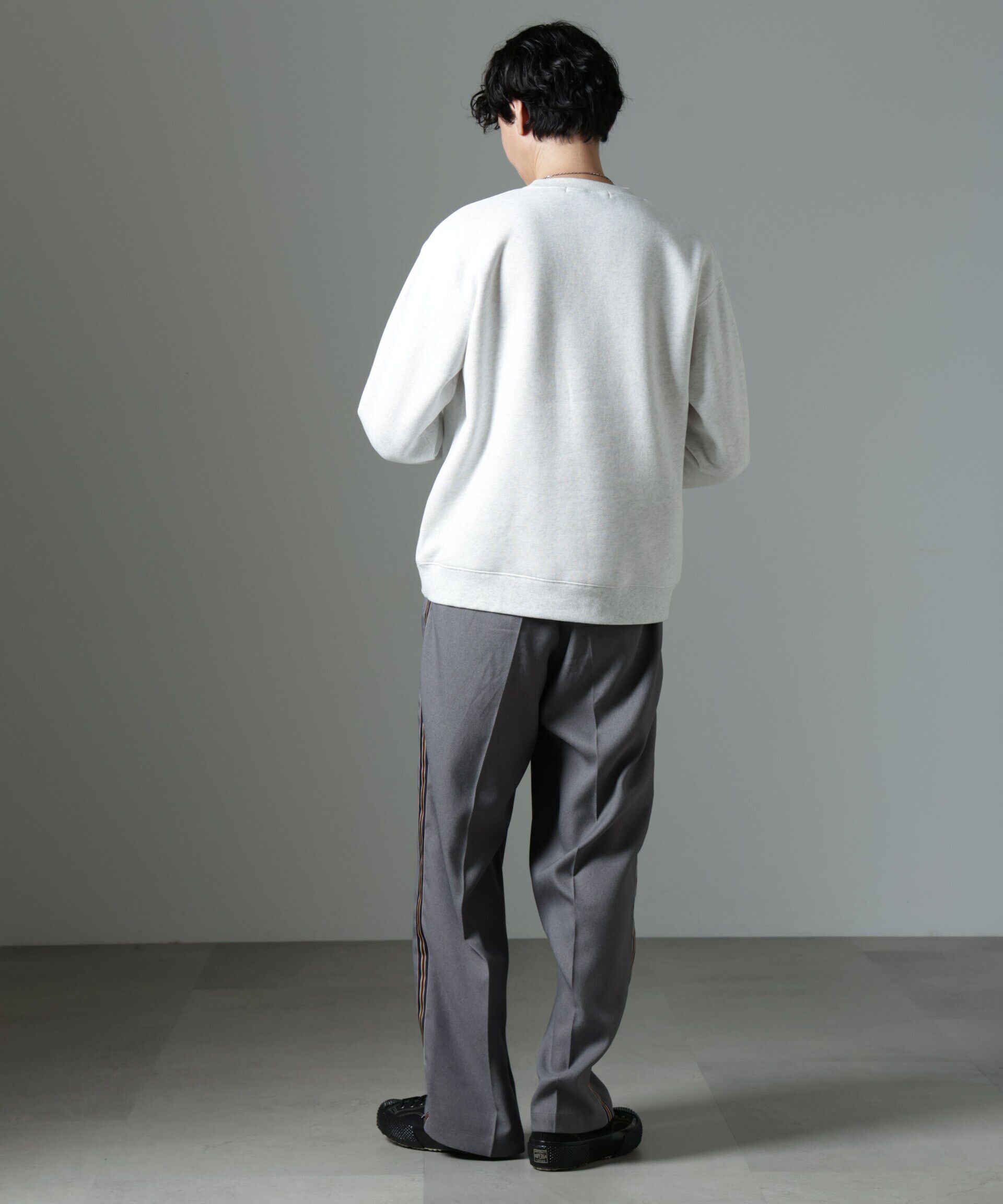 nano･universe「ナノベア 裏起毛スウェット 長袖 2」|Tシャツ・カットソー|