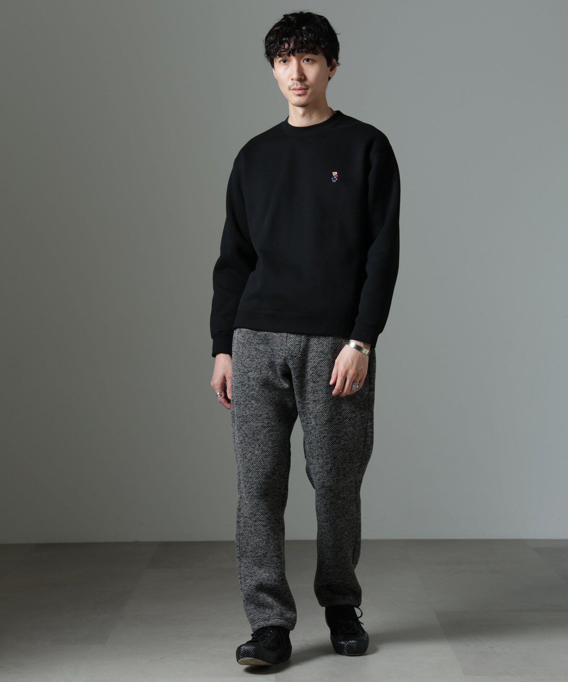 nano･universe「ナノベア 裏起毛スウェット 長袖 2」|Tシャツ・カットソー|