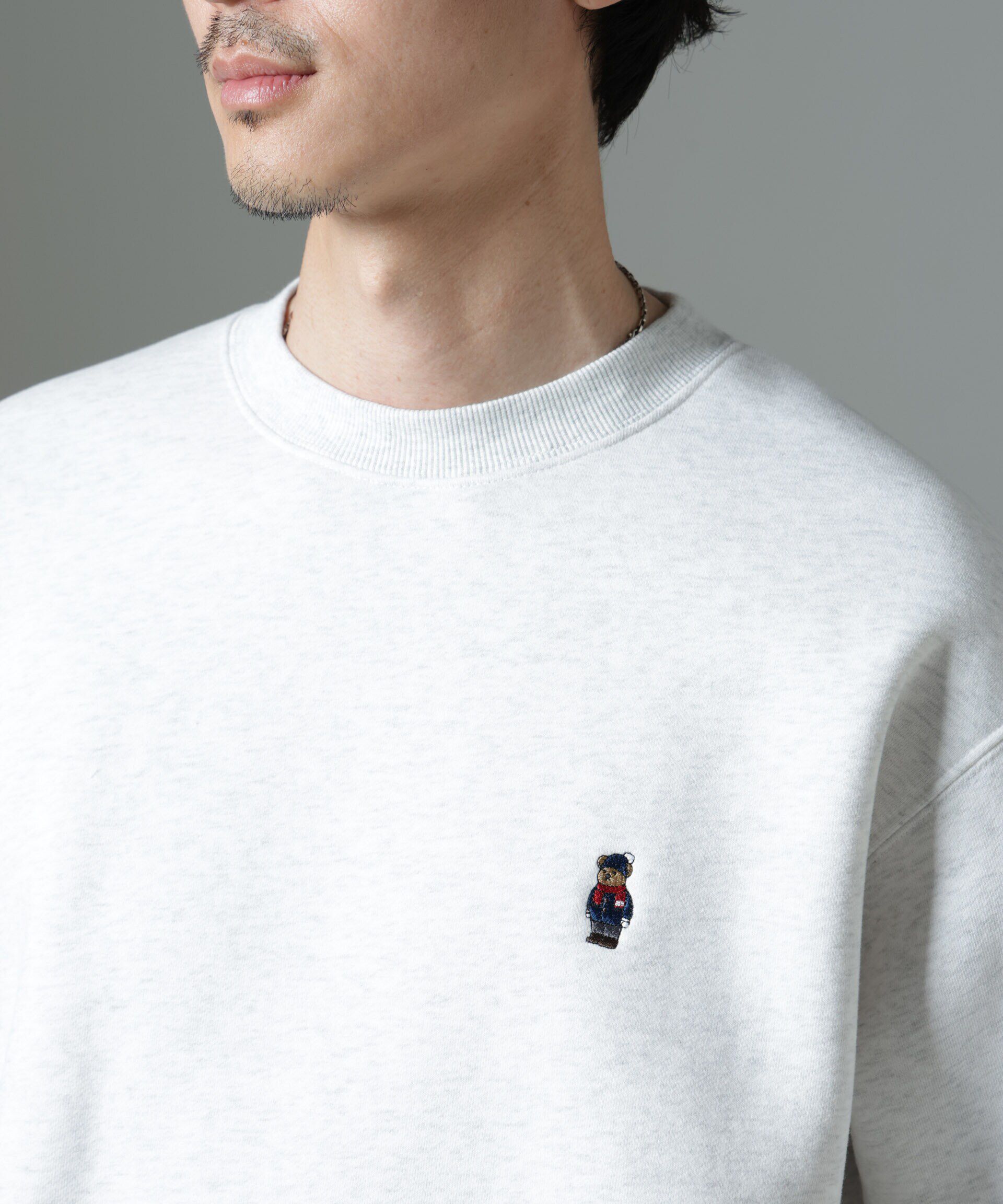 nano･universe「ナノベア 裏起毛スウェット 長袖 2」|Tシャツ・カットソー|