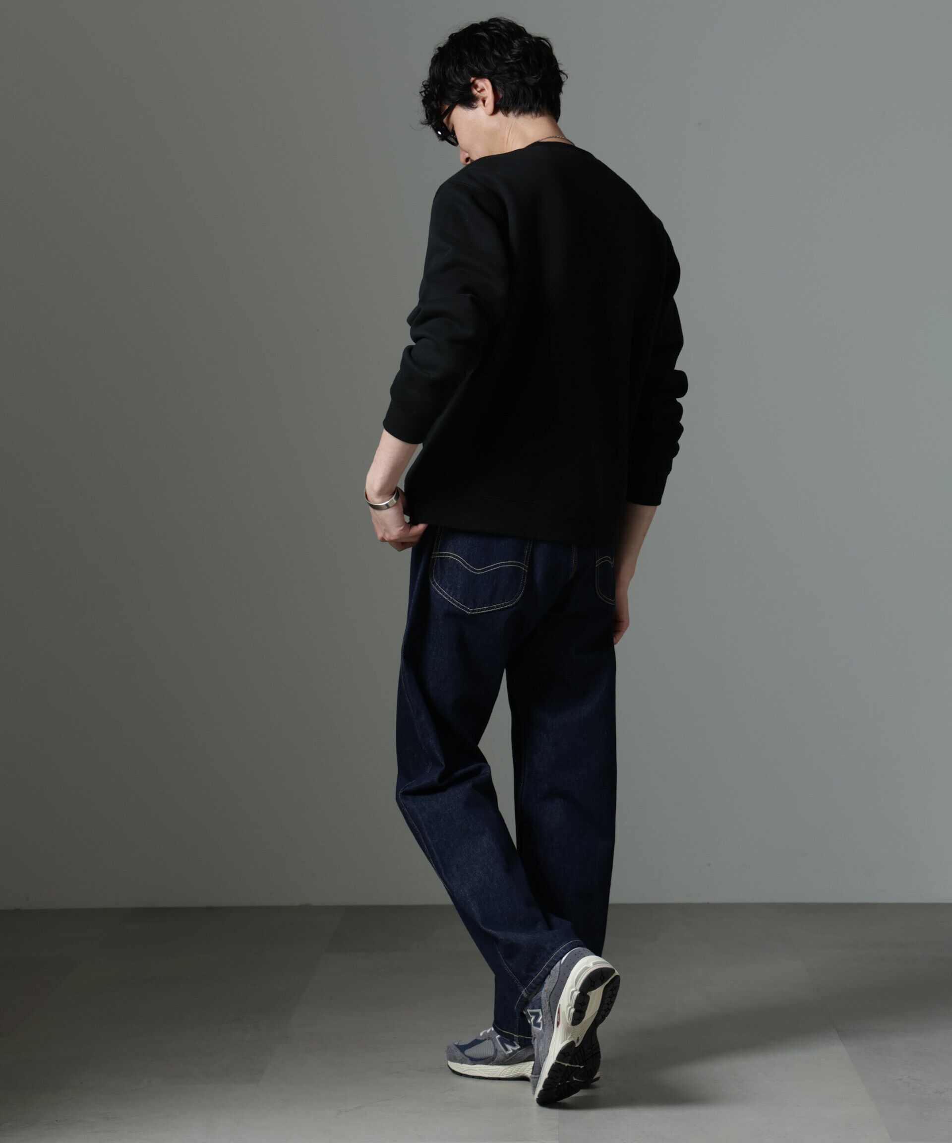 nano･universe「ナノベア 裏起毛スウェット 長袖 2」|Tシャツ・カットソー|