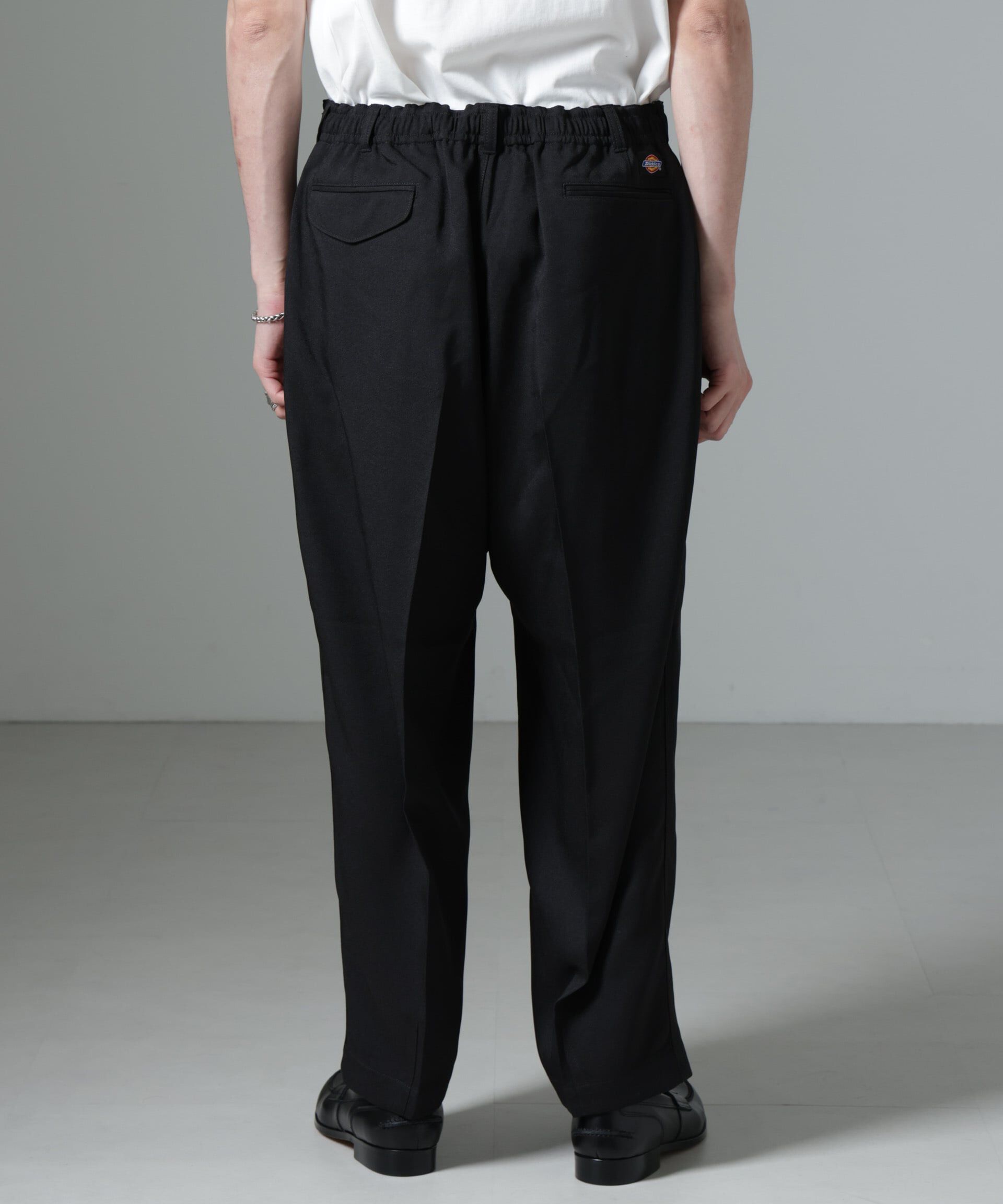 nano･universe「Dickies/別注 ワイドテーパード イージーパンツ」|チノ|