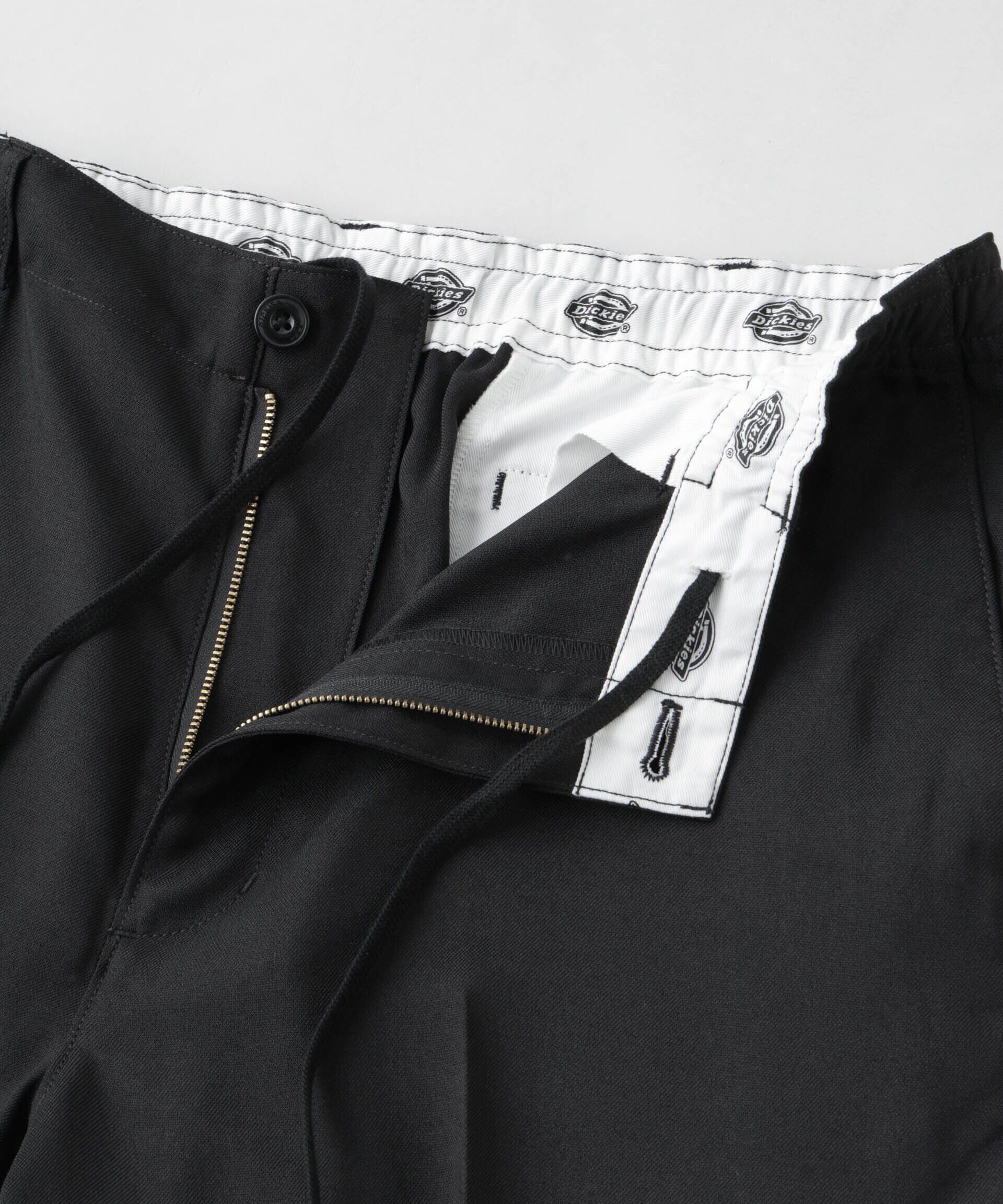 nano･universe「Dickies/別注 ワイドテーパード イージーパンツ」|チノ|