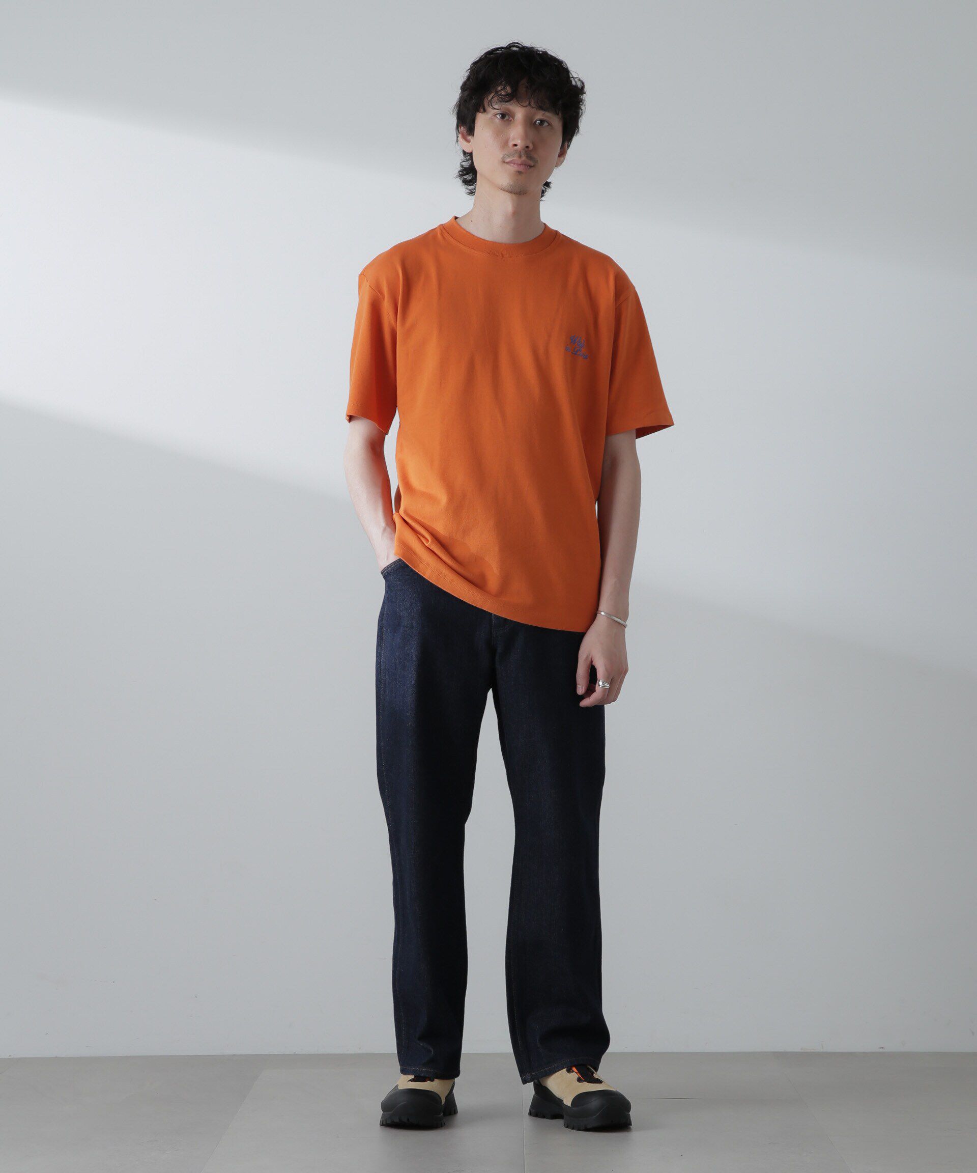 nano･universe「Walk in Paris/Le T-shirt mandarine brode」|Tシャツ・カットソー|