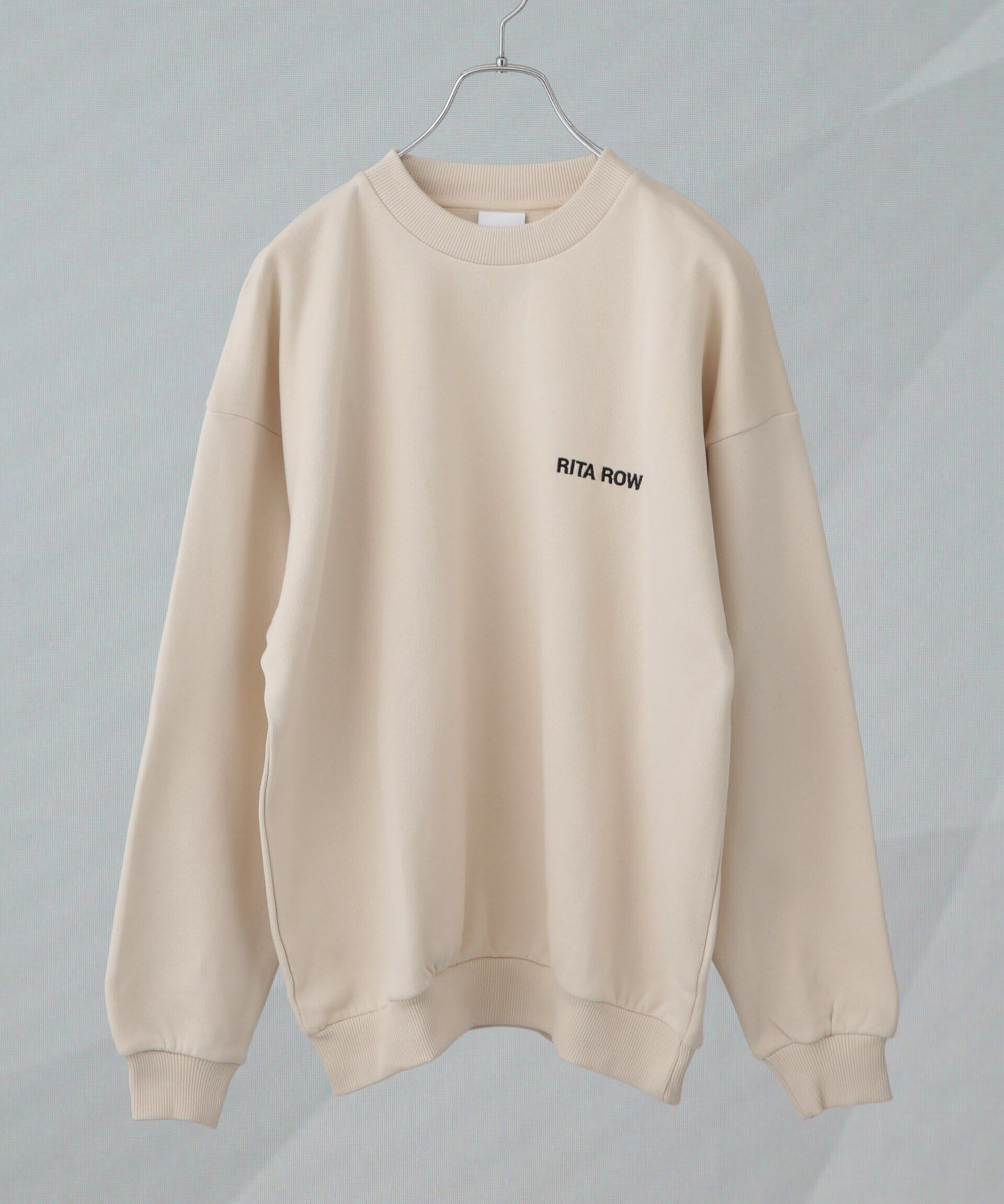 nano･universe「RITA ROW/LUCAS SWEATSHIRT」|Tシャツ・カットソー|ベージュ