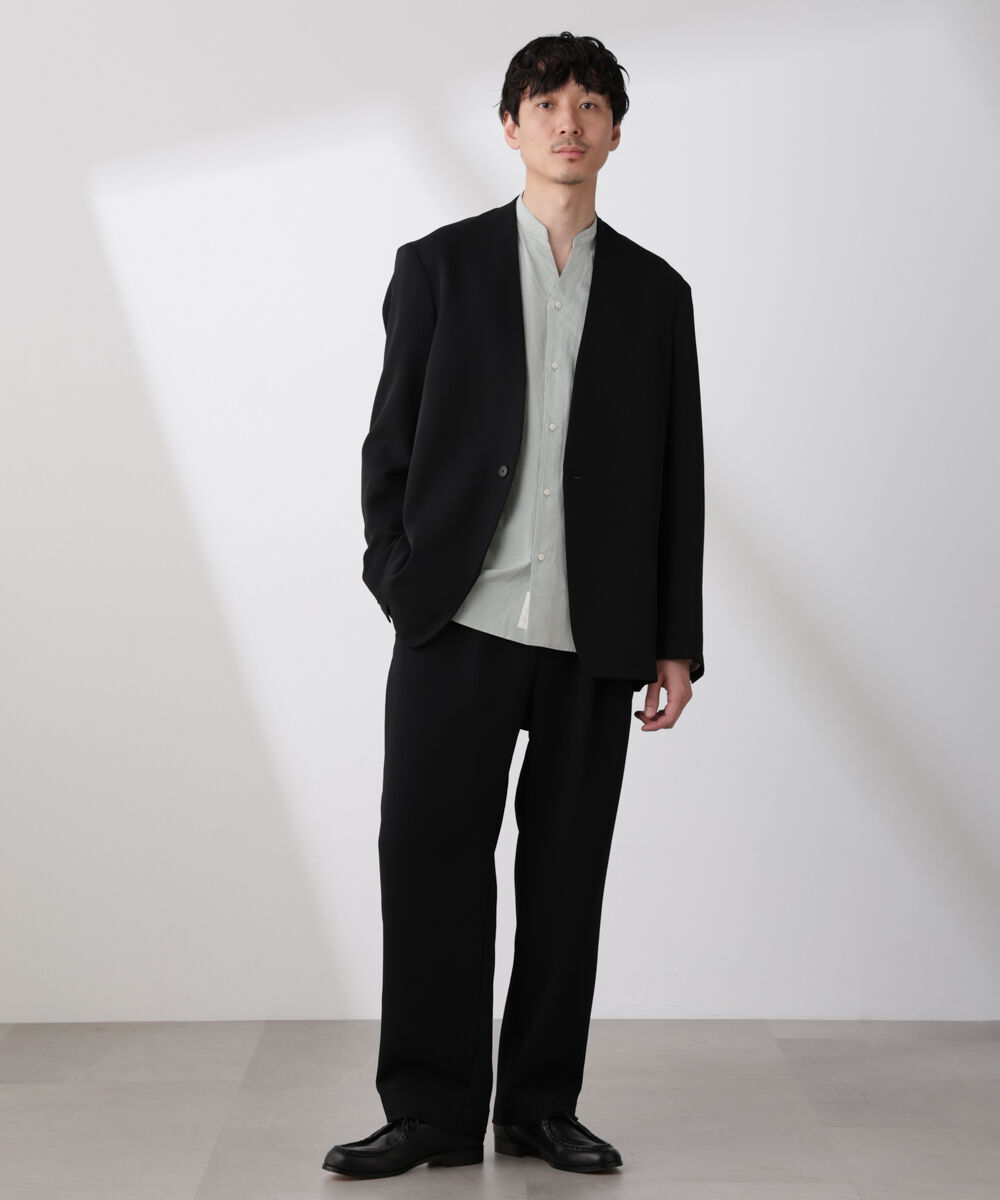 nano･universe「Epoche 1タックイージーパンツ(セットアップ可)」|チノ|