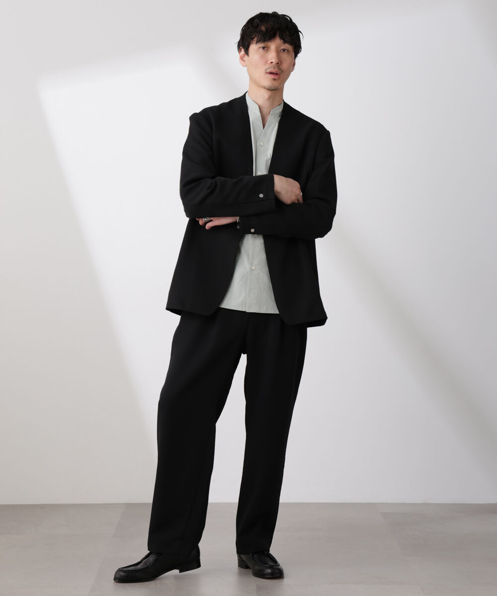 nano･universe「Epoche 1タックイージーパンツ(セットアップ可)」|チノ|