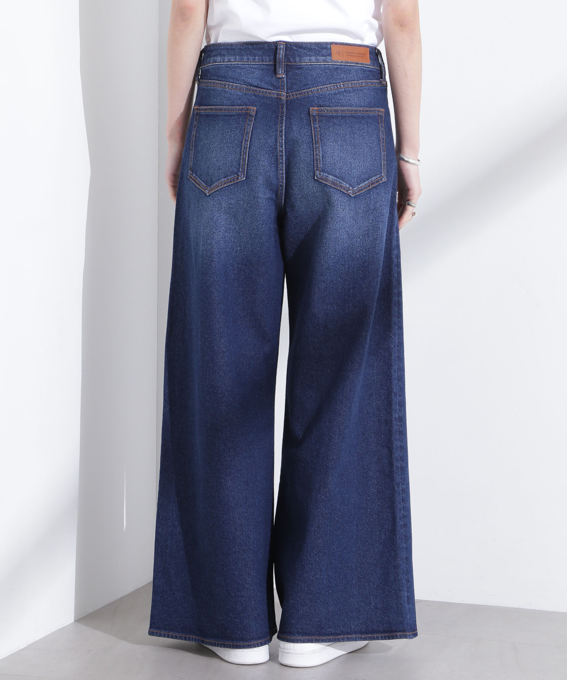 nano･universe「「MC」&rdquo;TIMELESS　WARDROBE&rdquo;ワイドフィットデニム」|チノ|