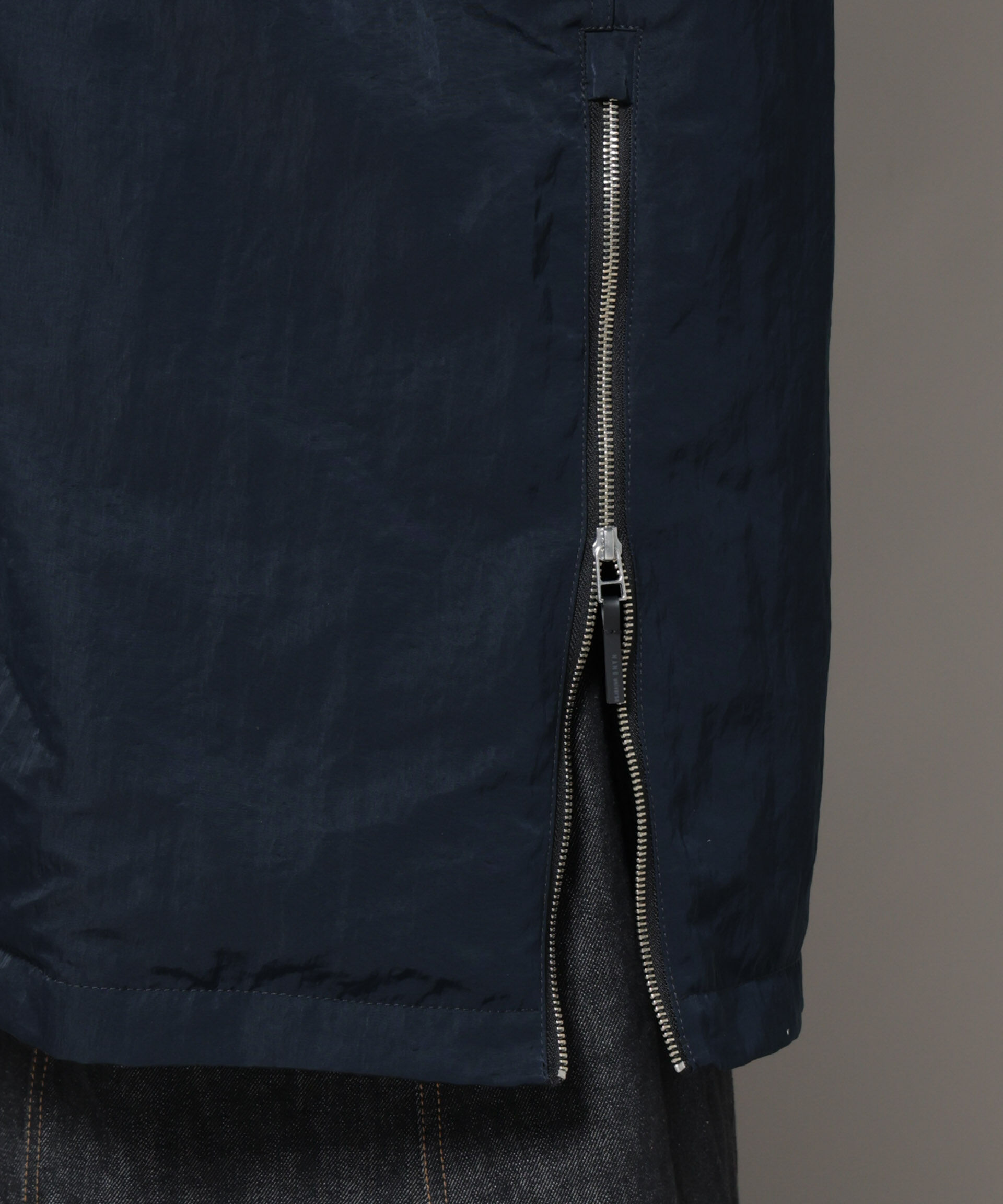 nano･universe「「STEVELOUR」「西川ダウン(R)」ミリタリーロングコート」|ダウン|