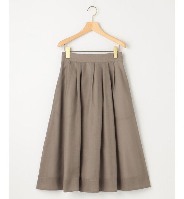 組曲「【洗える・シワになりにくい】カラーボイル シアーフレアスカート」|スカート|