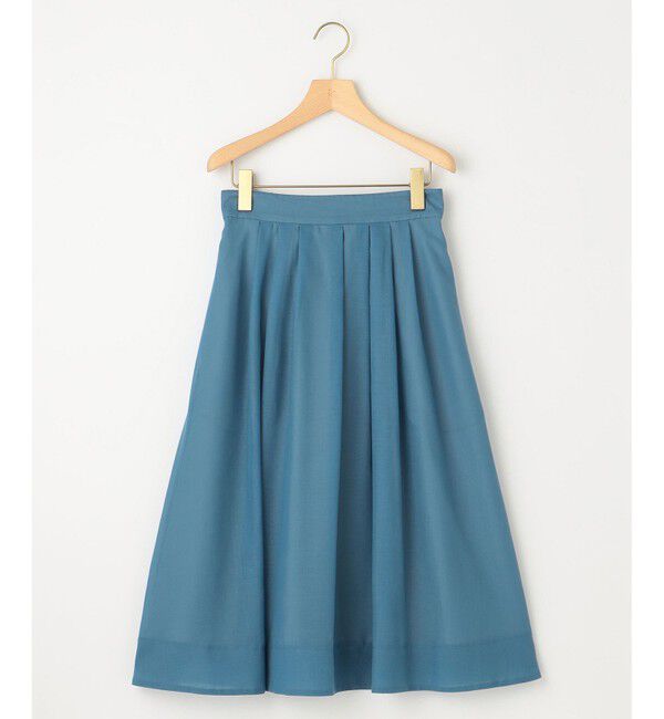 組曲「【洗える・シワになりにくい】カラーボイル シアーフレアスカート」|スカート|