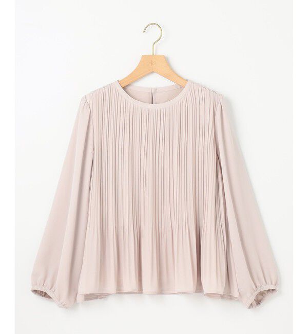 組曲「【WEB限定】ジョーゼットシフォンプリーツ ブラウス」|シャツ・ブラウス|