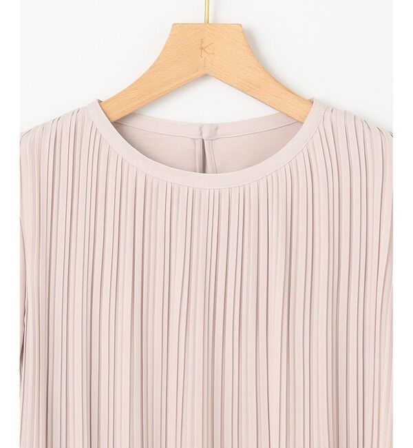 組曲「【WEB限定】ジョーゼットシフォンプリーツ ブラウス」|シャツ・ブラウス|