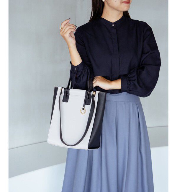 組曲「2WAYハンドルスクエアトート バッグ」|トートバッグ|