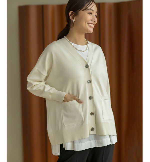 組曲「【WEB限定】ELENAオーバーニットカーディガン」|カーディガン|