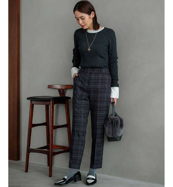 組曲「【WEB限定カラーあり】ウールライクストレッチ イージーパンツ」|その他|