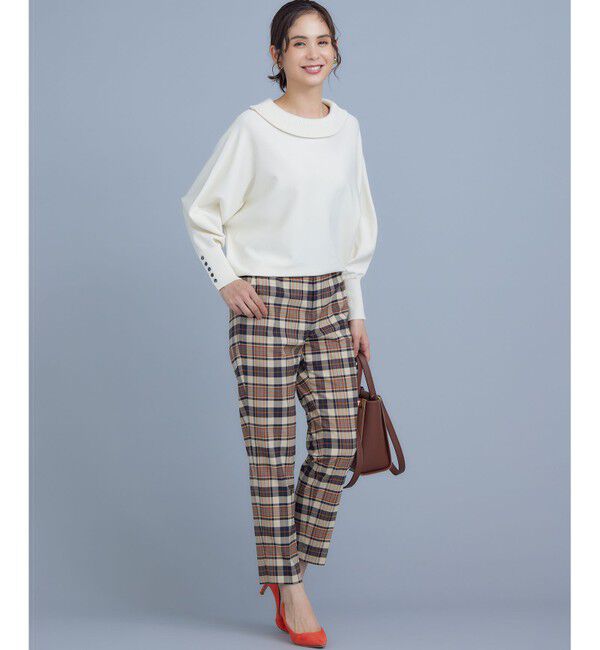 組曲「【WEB限定カラーあり】ウールライクストレッチ イージーパンツ」|その他|