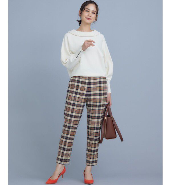 組曲「【WEB限定カラーあり】ウールライクストレッチ イージーパンツ」|その他|