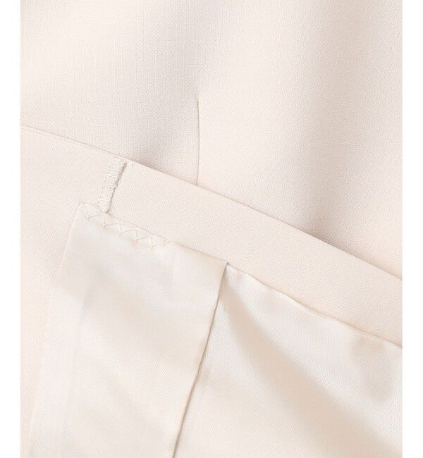 組曲「【KUMIKYOKU NAVY】コンフォータブルドレープ フレアスリーブジャケット」|ノーカラージャケット|