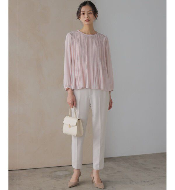 組曲「【KUMIKYOKU NAVY】コンフォータブルドレープ フリルテーパードパンツ」|その他|