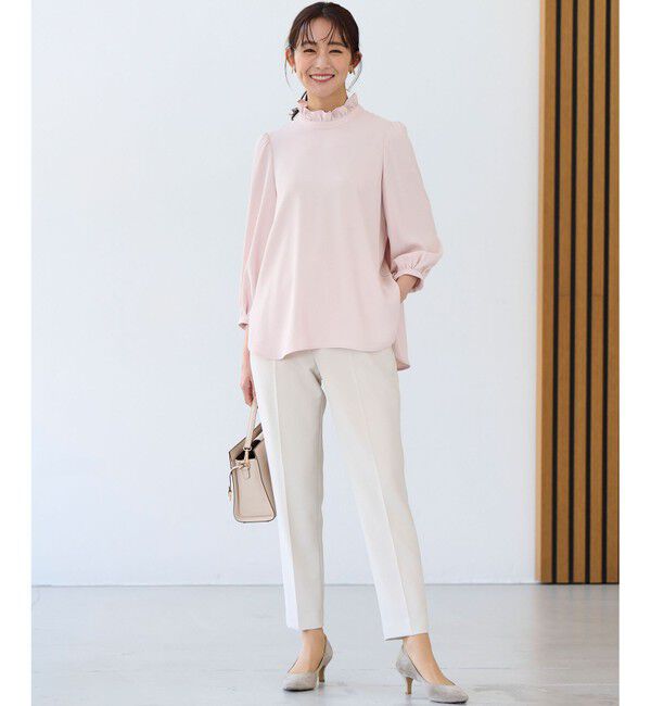 組曲「【KUMIKYOKU NAVY】コンフォータブルドレープ フリルテーパードパンツ」|その他|