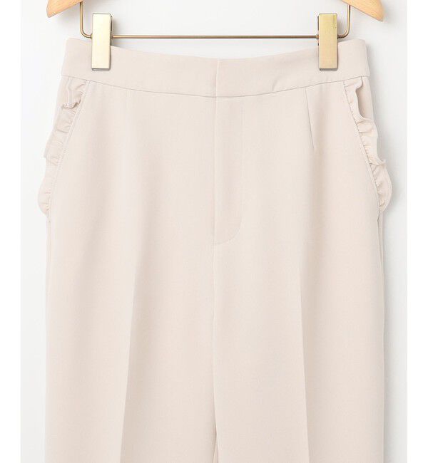 組曲「【KUMIKYOKU NAVY】コンフォータブルドレープ フリルテーパードパンツ」|その他|