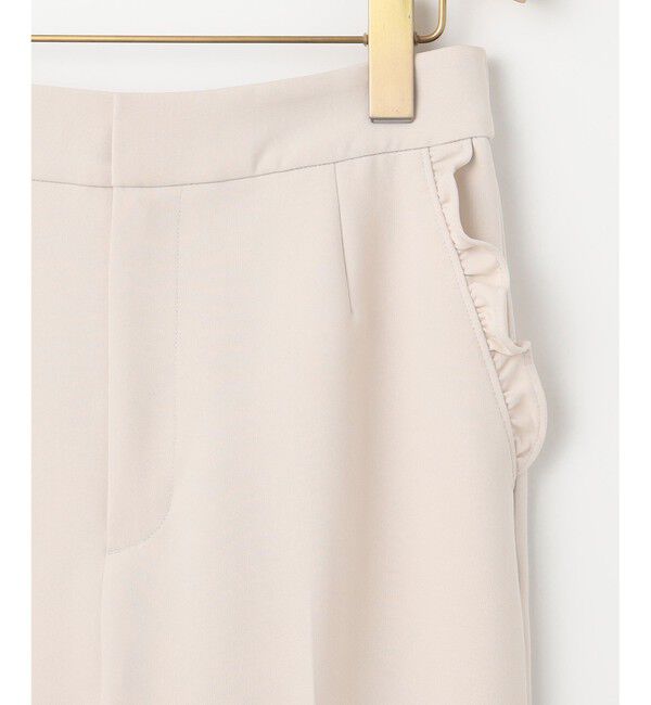 組曲「【KUMIKYOKU NAVY】コンフォータブルドレープ フリルテーパードパンツ」|その他|