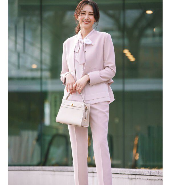 組曲「【KUMIKYOKU NAVY】コンフォータブルドレープ フリルテーパードパンツ」|その他|