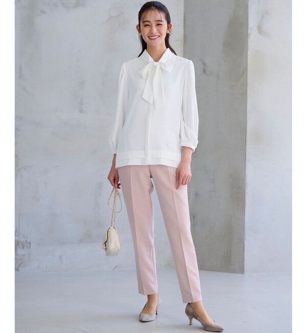 組曲「【KUMIKYOKU NAVY】コンフォータブルドレープ フリルテーパードパンツ」|その他|