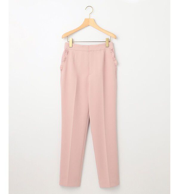 組曲「【KUMIKYOKU NAVY】コンフォータブルドレープ フリルテーパードパンツ」|その他|