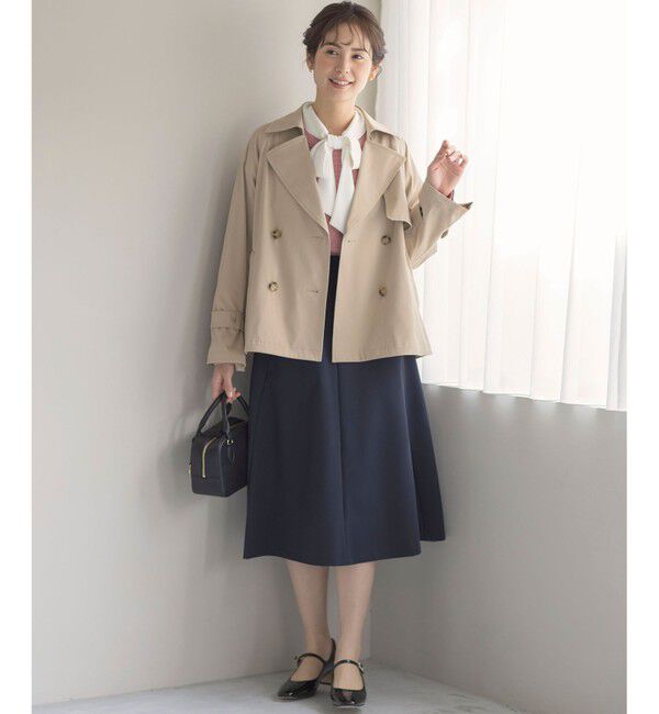 組曲「【KUMIKYOKU NAVY】ジョーゼットシフォン2WAY ボウタイブラウス」|シャツ・ブラウス|