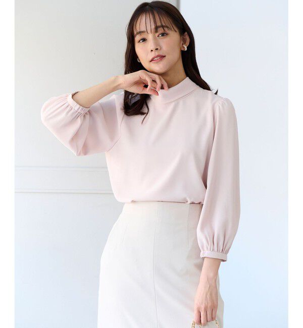 組曲「【KUMIKYOKU NAVY】ジョーゼットシフォン2WAY ボウタイブラウス」|シャツ・ブラウス|