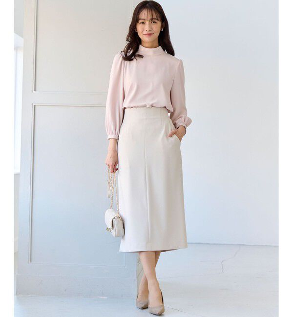 組曲「【KUMIKYOKU NAVY】ジョーゼットシフォン2WAY ボウタイブラウス」|シャツ・ブラウス|