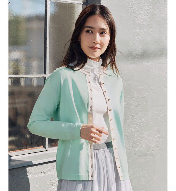 自由区「【洗える】ドライタッチインナー ハイネックカットソー」|Tシャツ・カットソー|