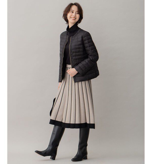 自由区「【洗える】ドライタッチインナー ハイネックカットソー」|Tシャツ・カットソー|