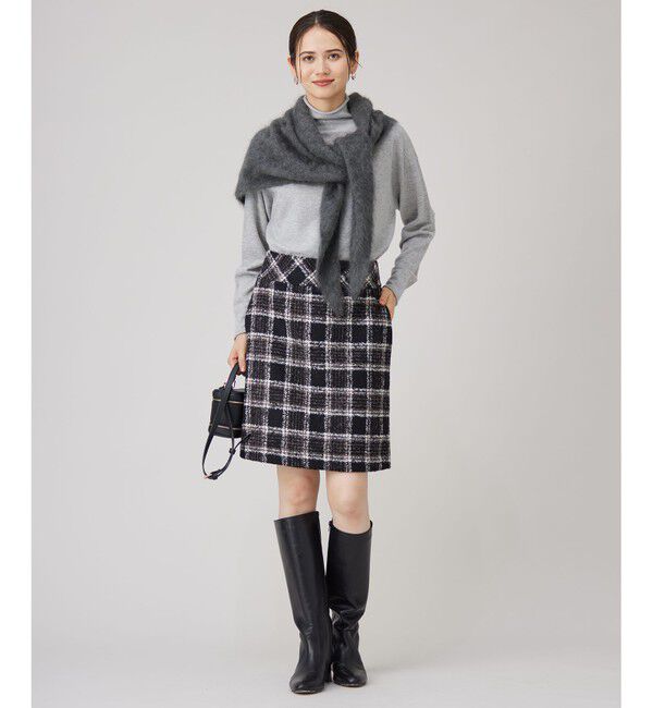 自由区「BALLIループミルドチェック スカート」|スカート|