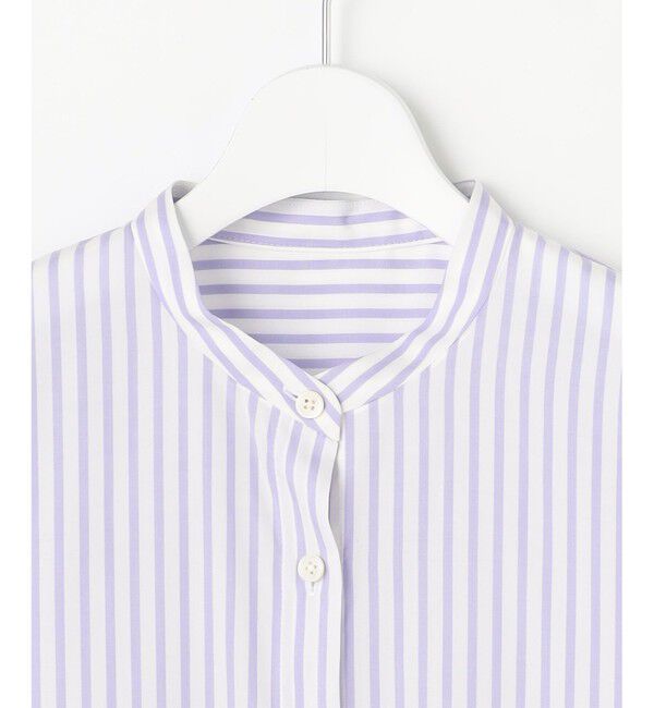 自由区「SOMELOSバンドカラー ブラウス」|シャツ・ブラウス|