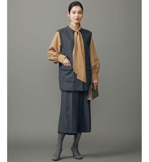 自由区「【カタログ掲載】ブライトリングツイード ジレ」|ベスト・ジレ|