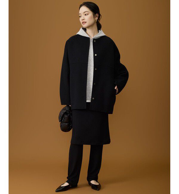 自由区「ブラウスライクジャージー カットソー」|Tシャツ・カットソー|