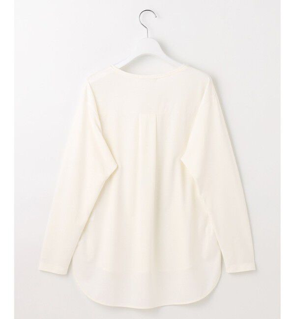自由区「ブラウスライクジャージー カットソー」|Tシャツ・カットソー|