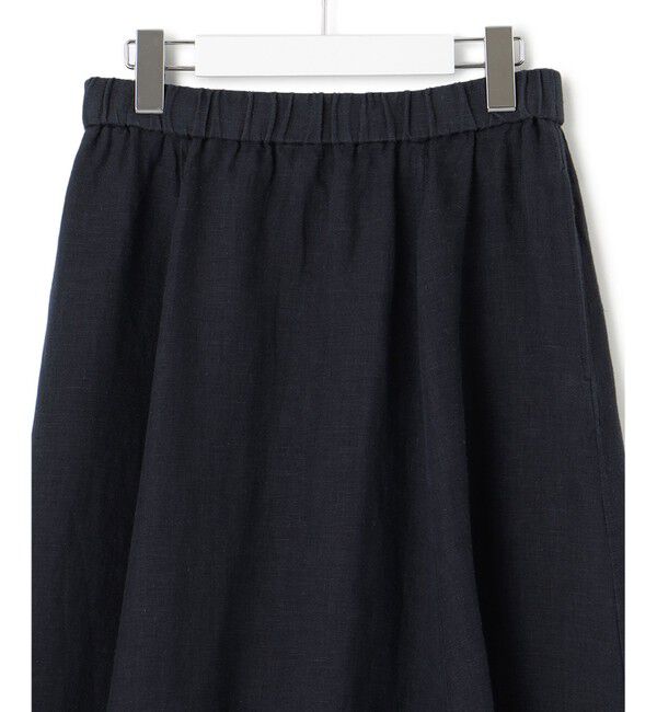 23区「【洗える】LIBECO フレア ロングスカート」|スカート|