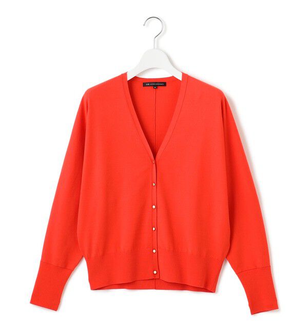 23区「【洗える】ヴィスコースストレッチ ドルマンスリーブ カーディガン」|カーディガン|