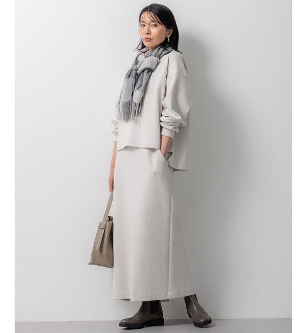 23区「【洗える】コンフォートダンボールジャージー カットソー」|Tシャツ・カットソー|